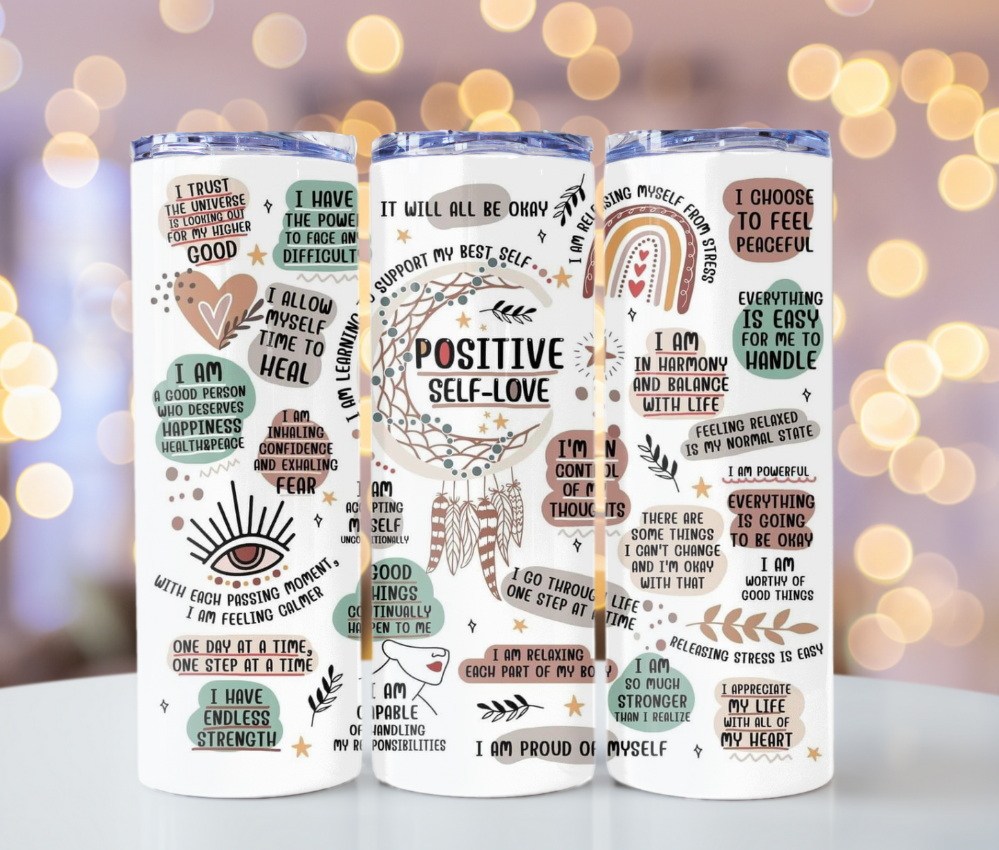 Positive Self Love Tumbler