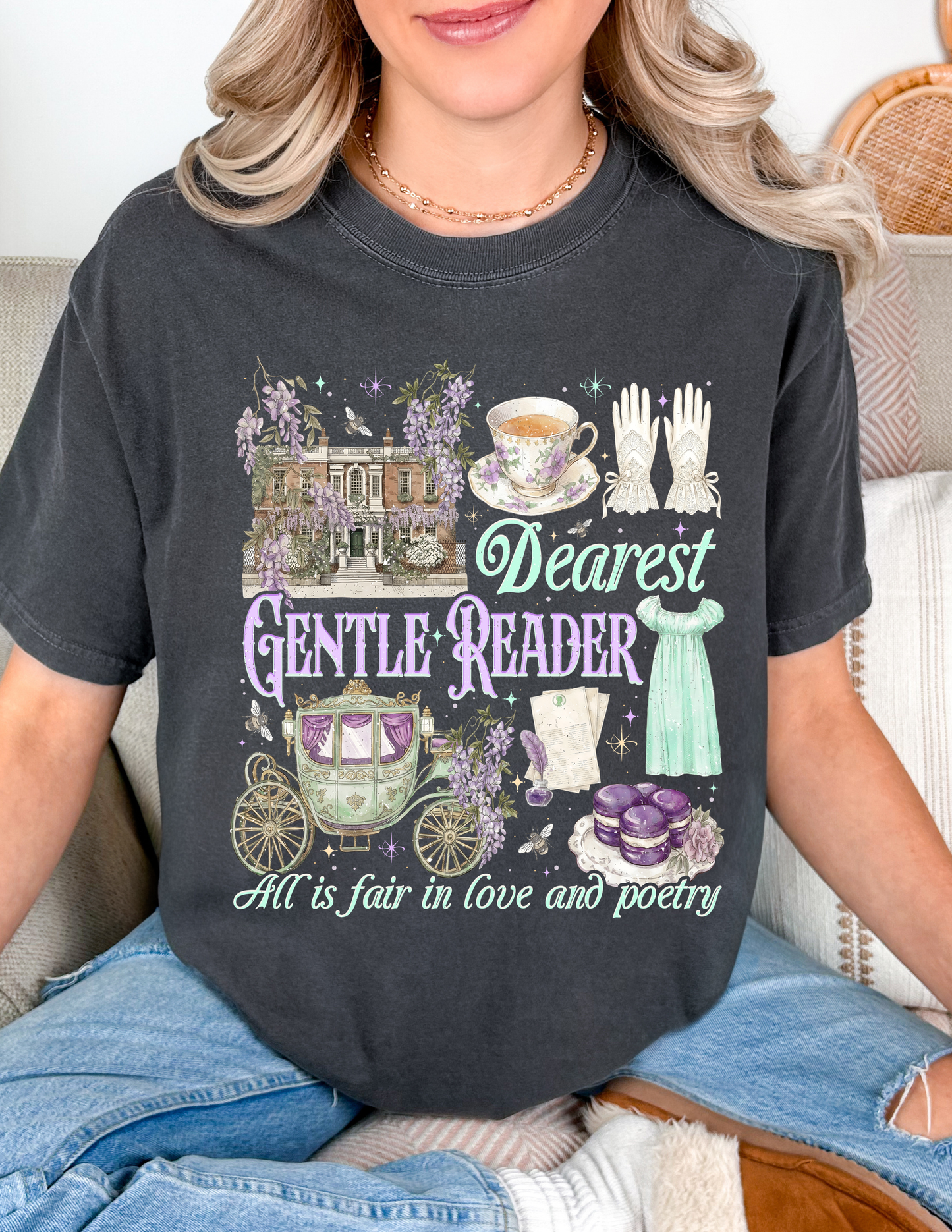 Reader Comfort Colors Tshirt