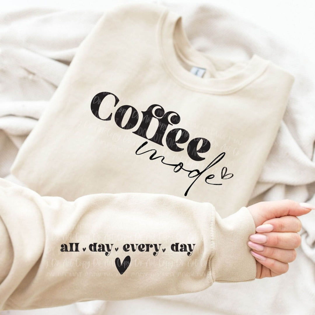 Coffee Mode Crewneck