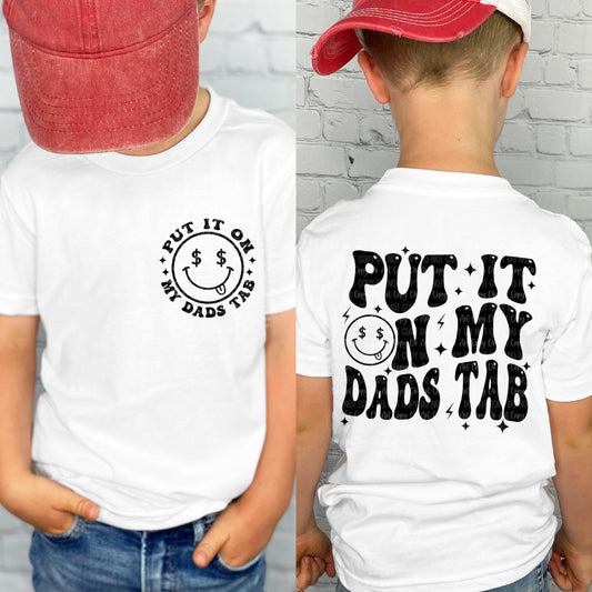 Dads Tab Youth T-shirt