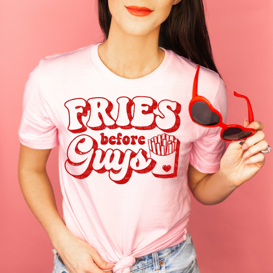 Red Fries before Guys