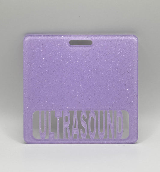 Ultrasound badge buddy