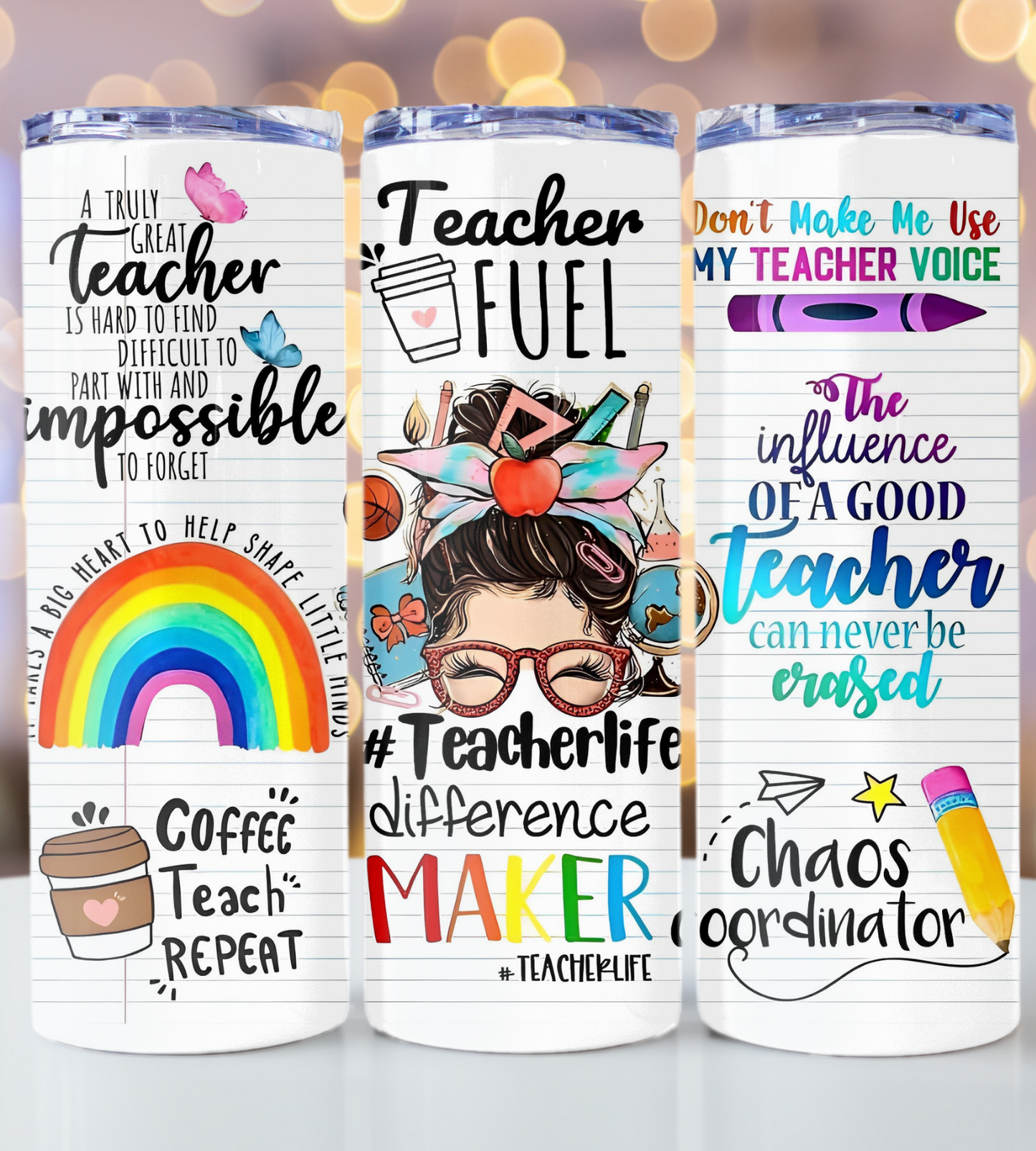 Teacher Life Tumbler