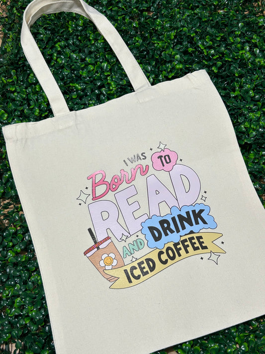 Born to Read Tote