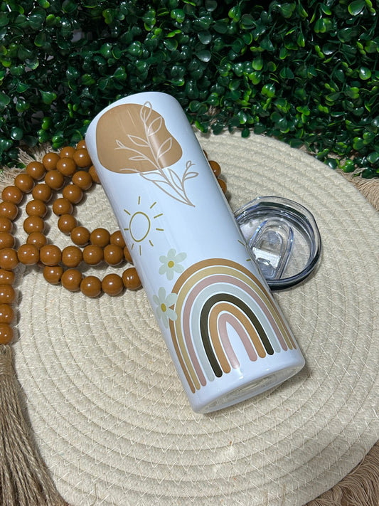 Boho Rainbow Tumbler