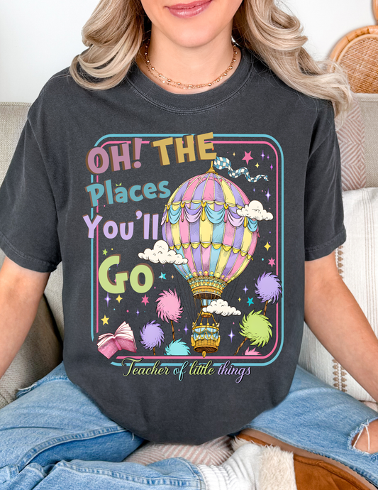 Teacher of Little Things Comfort Colors Tshirt