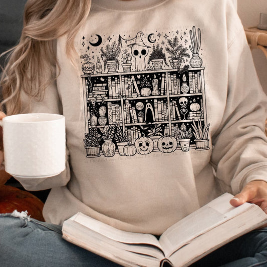 Spooky Books Crewneck / Tshirt