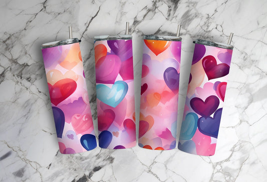 Hearts Tumbler